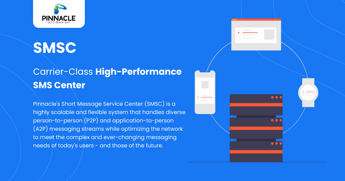 Short Messaging Service Center (SMSC) Pinnacle